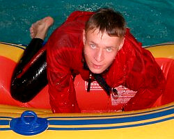 liferaft boat pool anorak