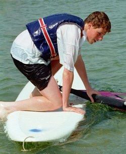 beach skim boarding gets your clothes wet